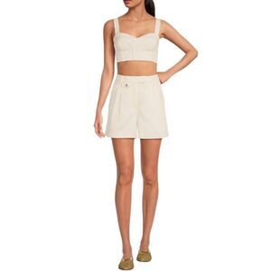 Le' AL.X
Coin Pocket High Rise Pleated
Trouser Shorts